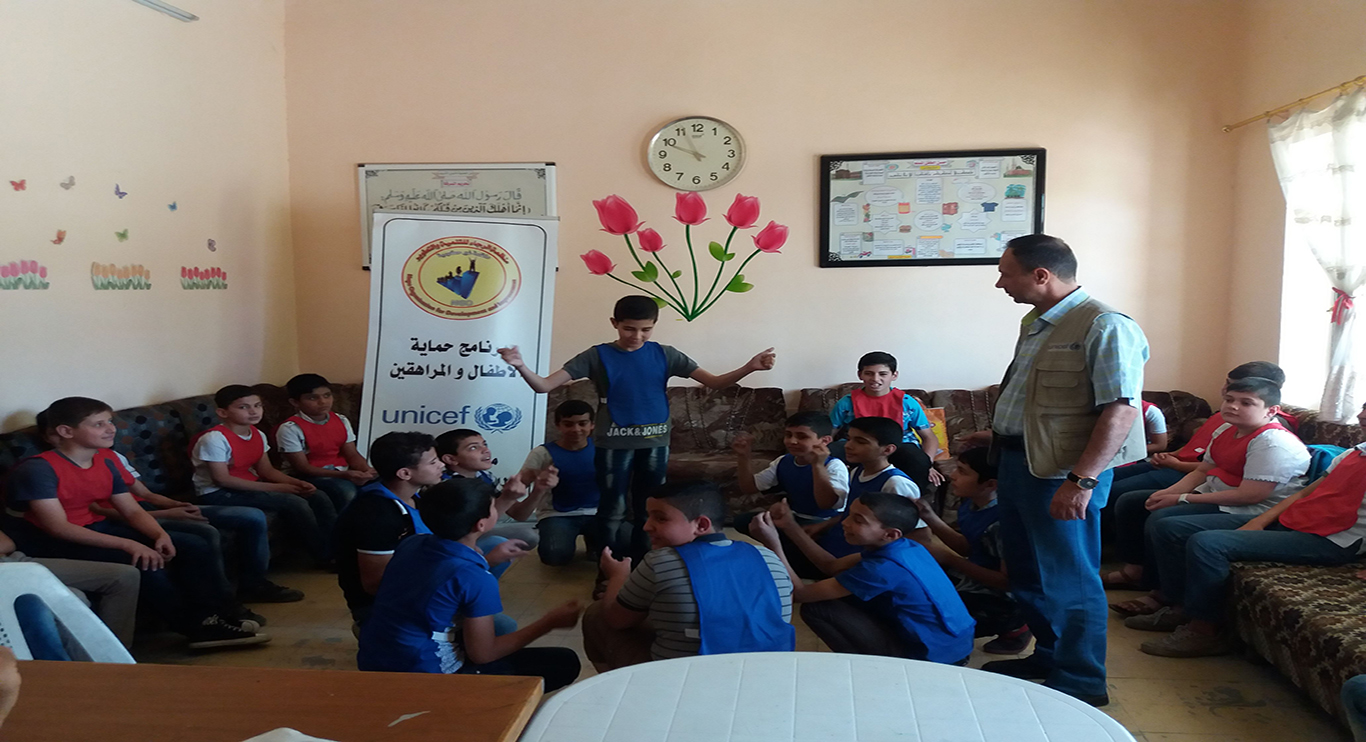 Community members at a Hope Organization activity