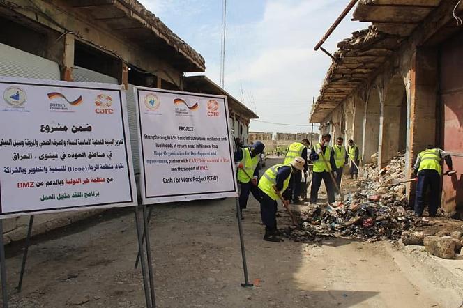 Community recovery and humanitarian response in conflict-affected areas.
